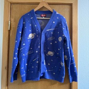 SLEEPY PEACH • 🪐 Space Cardigan Cosmic Cardigan - Size L